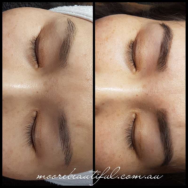 Eyebrow wax and tint to make your brows look fuller and have more depth